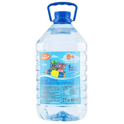 Вода питьевая Dani Baby негазированная с рождения 5 л