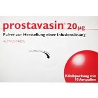 Вазапростан порошок д/інф. по 20 мкг №10 (ампули)