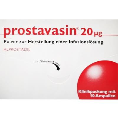 Вазапростан порошок д/інф. по 20 мкг №10 (ампули)