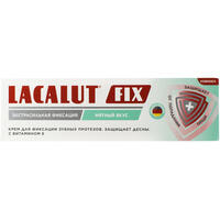 Крем для фіксації зубних протезів Lacalut Fix м'ятний смак 40 г
