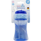 Купить Чашка Baby-Nova пластиковая с трубочкою голубая 300 мл Чашка Baby-Nova пластиковая с трубочкою голубая 300 мл