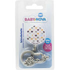 Прищепка для пустышки Baby-Nova Сердце с цепочкой