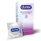 Презервативи Durex Invisible Extra Lube 12 шт.