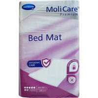 Пелюшки гігієнічні поглинаючі MoliCare Bed Mat 7 крапель 60 см х 90 см 25 шт.