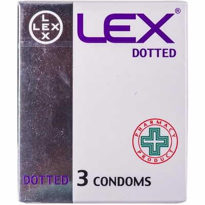 Презервативи Lex Dotted 3 шт.