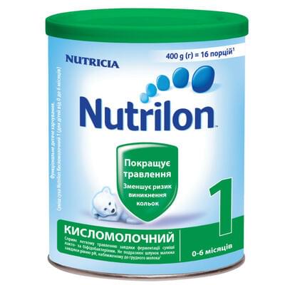 Суміш суха молочна Nutrilon Кисломолочний 1 від 0 до 6 місяців 400 г