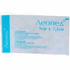 Пластырь хирургический Леопед стерильный прозрачный 5 см х 7,5 см 1 шт.