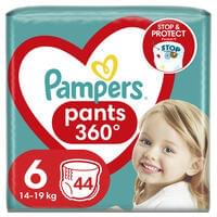 Подгузники-трусики Pampers Pants Giant размер 6, 15+ кг, 44 шт.