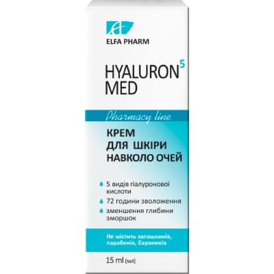 Крем для контура глаз Elfa Pharm Hyaluron5 Med 15 мл