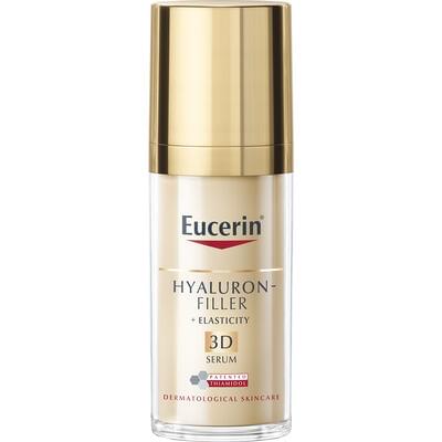 Сироватка для обличчя Eucerin Hyaluron-Filler + Elasticity 3D Serum для зрілої шкіри 30 мл