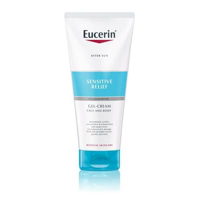 Гель-крем для лица и тела Eucerin после загара солнцезащитный ультралегкий 200 мл