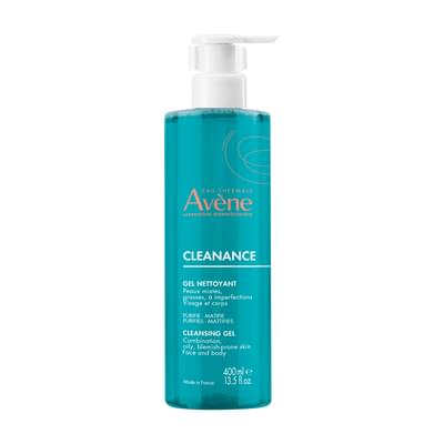 Гель Avene Cleanance очищающий для проблемной кожи 400 мл NEW
