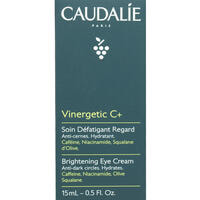 Крем для контуру очей Caudalie Vinergetic C+ сяючий 15 мл