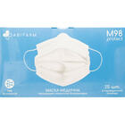 Маска защитная Abifarm М98 3-х слойная одноразовая стерильная 25 шт.