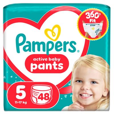 Підгузки-трусики Pampers Pants Junior розмір 5, 12-17 кг, 48 шт. NEW