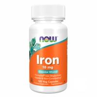 Now Железо капсулы по 18 мг №120 (флакон)