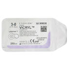 Шовный материал рассасывающийся Викрил W9030 USP 3/0, без иглы, длина 2,5 м