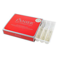 Лосьон для волос Placen Formula Lanier против выпадения с плацентой и экстрактом листьем алоэ в ампулах по 10 мл 6 шт.