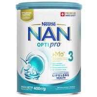 Смесь сухая молочная NAN 3 Optipro с 12 месяцев 400 г