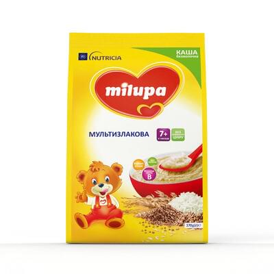 Каша безмолочная Milupa Мультизлаковая с 7-ми месяцев 170 г