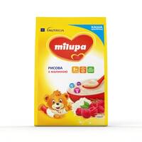 Каша молочная Milupa Рисовая с малиной с 5-ти месяцев 210 г
