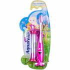 Зубна щітка дитяча Aquarelle Kids м`яка з 3 років + пісочний годинник