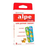 Пластырь медицинский Алпе Детский Зоопарк 76 х 19 мм 8 шт.