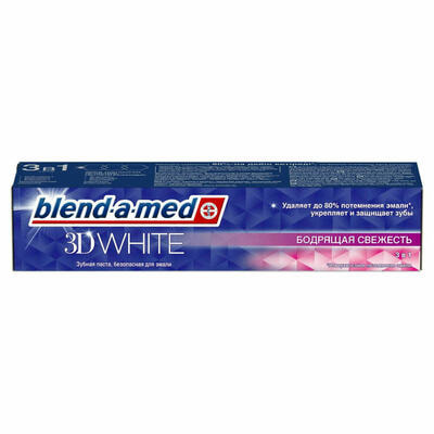 Зубная паста Blend-a-med 3D White Прохладная свежесть 100 мл