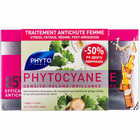 Лечебный комплекс для волос Phyto ДУО Фитоциан против выпадения волос в ампулах по 7,5 мл 12 шт. 2 упаковки