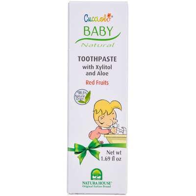 Зубна паста дитяча Natura House Cucciolo Червоні фрукти 50 мл