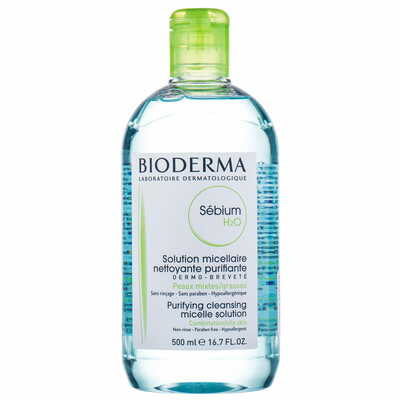 Лосьйон для обличчя Bioderma Sebium H2O очищуючий для проблемної та комбінованої шкіри 500 мл