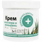 Крем для тіла Домашній Доктор 3 в 1 Алое вера та женьшень 250 мл