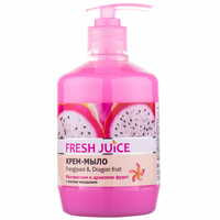 Крем-мыло жидкое Fresh Juice Frangipani & Dragon fruit  460 мл