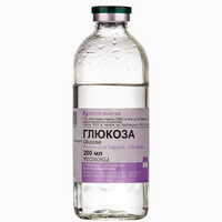 Глюкоза Юрія Фарм розчин д/інф. 10% по 200 мл (пляшка)