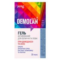 Гель для повік та обличчя Демолан Форте Golden Pharm при демодекозі та акне 30 мл