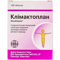 Клімактоплан Дойче Хомеопаті-Уніон Дху-Арцнайміттель таблетки №100 (5 блістерів х 20 таблеток)