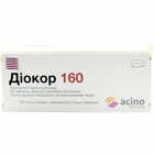 Купить Диокор таблетки 160 мг / 12,5 мг №90 (9 блистеров х 10 таблеток) Диокор таблетки 160 мг / 12,5 мг №90 (9 блистеров х 10 таблеток)