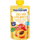 Купить Пюре фруктовое Hamanek Яблоко и абрикос 120 г Пюре фруктовое Hamanek Яблоко и абрикос 120 г