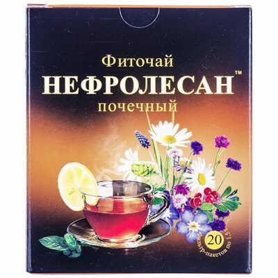 Фіточай Нефролесан №5 нирковий по 1,5 г №20 (фільтр-пакети)