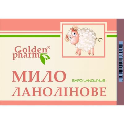 Мыло Golden Pharm Ланолиновое 70 г