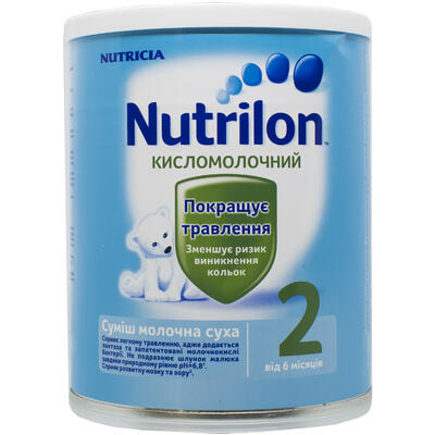 Суміш суха молочна Nutrilon Кисломолочний 2 з 6 місяців 400 г