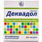 Деквадол со вкусом мяты таблетки д/рассас. №30 (5 блистеров х 6 таблеток)
