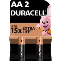 Батарейки Duracell Basic AA алкалиновые 1,5V LR6 2 шт.