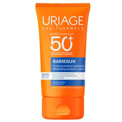 Крем для обличчя та тіла зволожуючий сонцезахисний Uriage Bariesun SPF 50+ без ароматизаторів 50 мл