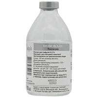 Новокаїн Інфузія розчин д/інф. 0,5% по 200 мл (пляшка)