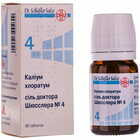 Калиум хлоратум соль доктора Шюсслера №4 таблетки №80 (флакон)