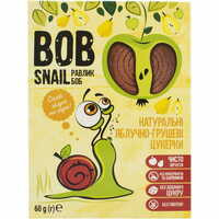 Цукерки Bob Snail Равлик Боб натуральні яблучно-грушеві 60 г