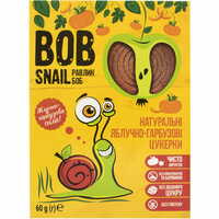 Цукерки Bob Snail Равлик Боб натуральні яблучно-гарбузові 60г