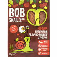 Конфеты Bob Snail Улитка Боб натуральные яблочно-вишневые 60 г