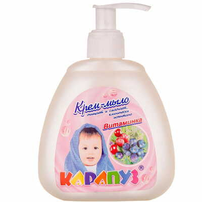 Крем-мило рідке дитяче Карапуз Вітамінка 190 г